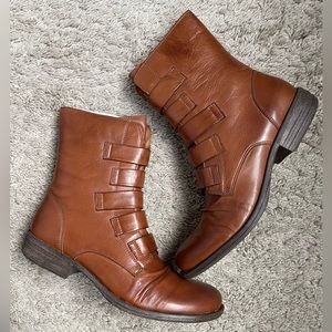 Brand New Miz Mooz Leighton Leather Boots US 10.5-11 EUR 42